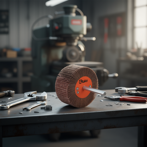 Ttake Abrasive Flap <b>Wheel</b> 25x5 Mm 120 Grit 3 Mm Shaft For <b>Grinding</b> - Product Image 3