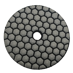 Гибкий крючок и петля соты алмазные сухие смолы полировальные колодки для бетонных гранитных мраморных камней - Product Image 2