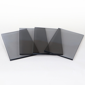 2MM-8MM vetro Float colorato in grigio scuro finestre solari per esterni applicazioni di edifici industriali - Product Image 2