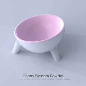 Accessoires pour animaux de compagnie, bol de nourriture coloré sans BPA pour <span class=keywords><strong>chat</strong></span>, protège les vertèbres cervicales, bol pour chien, bol d'eau pour <span class=keywords><strong>chat</strong></span>, nœud pour chien - Product Image 3