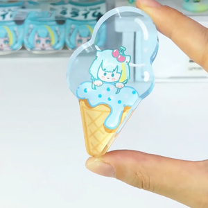 Custom Acrylic <strong>Food</strong> Ice Creams <strong>Standee</strong> Charm Plastic Crafts Personalized <strong>Design</strong> Lovely Plastic Brand <strong>Standee</strong> - Product Image 1