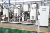 Cuve sous pression de 1000 L pour la fabrication de kombucha et le traitement de l'alcool, en acier inoxydable