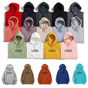 Felpe con Cappuccio Unisex <span class=keywords><strong>Oversize</strong></span> in Pile Ecologico con Logo Personalizzato, per Palestra, Felpe Invernali Imbottite - Product Image 1
