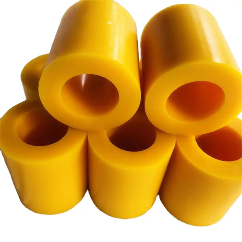 90A hardness casting moulded elastomer pu bushing polyurethane rubber bush