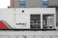 Estación de Reabastecimiento de GNL Móvil a Prueba de Explosiones Langrun con Sistema SCADA