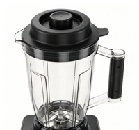 Mixeur Électrique Professionnel 2 Vitesses avec Fonction Pulse, Broyeur à Sec 2-en-1 Robuste pour Smoothies, Jus et Cuisine