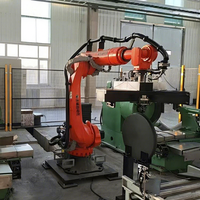 Robot de préhension KUKA pour machines, système de chargement et de déchargement automatique CNC avec clôture de sécurité