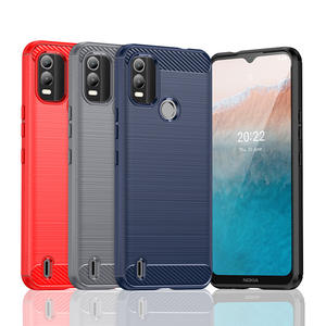 Custodia posteriore in gomma TPU a grana spazzolata durevole per Nokia <span class=keywords><strong>C21</strong></span> Plus G21 X30 G50 - Product Image 6