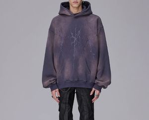 Streetlux Mode américaine lavage lourd Plus polaire à capuche ample décontracté chaud manteau hommes extérieur confort à capuche - Product Image 3