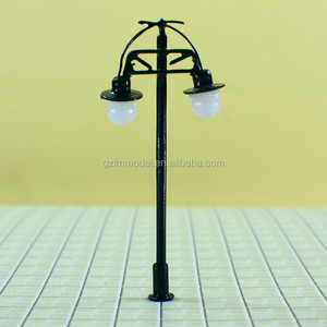 Lámpara de Maqueta para Escenarios Ferroviarios de Trenes HO O, <span class=keywords><strong>Farola</strong></span> LED, Semáforo T6 de 6.0CM, Uso <span class=keywords><strong>Exterior</strong></span>, Diseño Mediterráneo, Plástico - Product Image 2