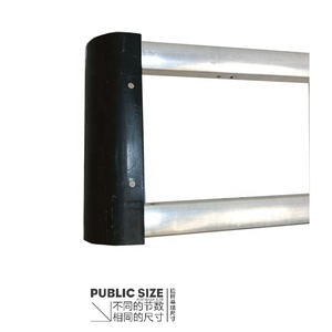 Tay Kéo Hành Lý Tích Hợp Bằng Nhôm Siêu Thu Gọn/Tay Cầm Vali Kim Loại/Tay Cầm Kính Thiên Văn Kéo Dài 3 Phần - Product Image 3