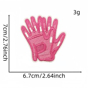 Vente flash : Patchs brodés à l'ordinateur, série rose, à repasser, sur le thème du golf, pour les clubs <span class=keywords><strong>de</strong></span> golf - Product Image 2