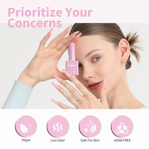 <span class=keywords><strong>Vernis</strong></span> à ongles gel UV LED tendance, haute pigmentation, longue tenue, pour salon, fournitures d'art des ongles, marque privée OEM, 144 couleurs - Product Image 2
