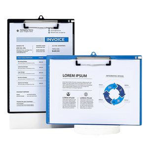COMIX <span class=keywords><strong>A4</strong></span> Portablocco Robusto, Graffette per Documenti, Cancelleria per Ufficio, Multiuso, Scala in <span class=keywords><strong>Centimetri</strong></span>, Alta Qualità - Product Image 5