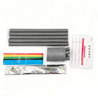 Nouveauté : Bornes de câble à rétrécissement à froid à cinq conducteurs basse tension 1 kV, intérieur/extérieur, en caoutchouc de silicone isolant
