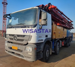 Machines de pompage d'<span class=keywords><strong>occasion</strong></span> <span class=keywords><strong>Mercedes</strong></span> 12 roues Actros Chassis technologie Putzmeister Camion pompe à béton SANY 56 mètres BOOM - Product Image 1