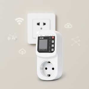 Prise de protection contre les surcharges et les fuites JIUJI WIFI avec écran LCD, multifonction, protection contre les surtensions et les sous-tensions, protection contre les surintensités - Product Image 6