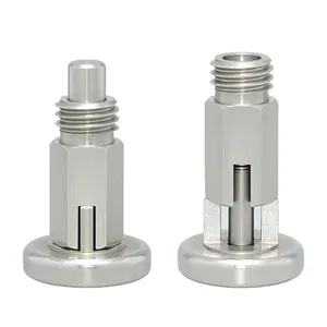 Chất lượng tốt SS304 hoặc mạ kẽm xoắn để khóa kim loại núm mùa xuân plungers pins