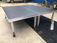 Alliage d'aluminium solide et pratique, scène de soudeur de soirée compétitif amovible