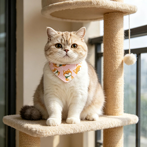 Collar de Bandana Ajustable de Algodón Personalizado para Perros y Gatos, Venta al Por Mayor del Fabricante - Product Image 5