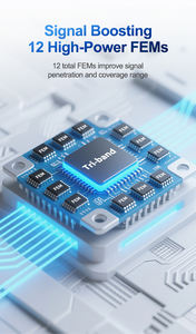 OpenWRT Desbloqueado <span class=keywords><strong>WiFi</strong></span> 7 <span class=keywords><strong>Mesh</strong></span> Network Soporte 10Gbps SFP Dispositivo de alta velocidad 19000Mbps Soporte 5G Router con ranura para tarjeta SIM - Product Image 5