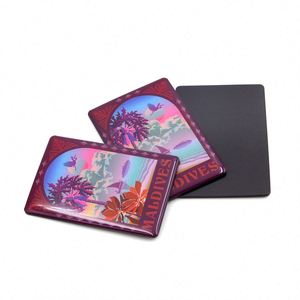 Aimant de réfrigérateur fabriqué en usine, représentant des bâtiments colorés d'Oranjestad, Palm Beach, Aruba, île balnéaire, souvenir de voyage - Product Image 4
