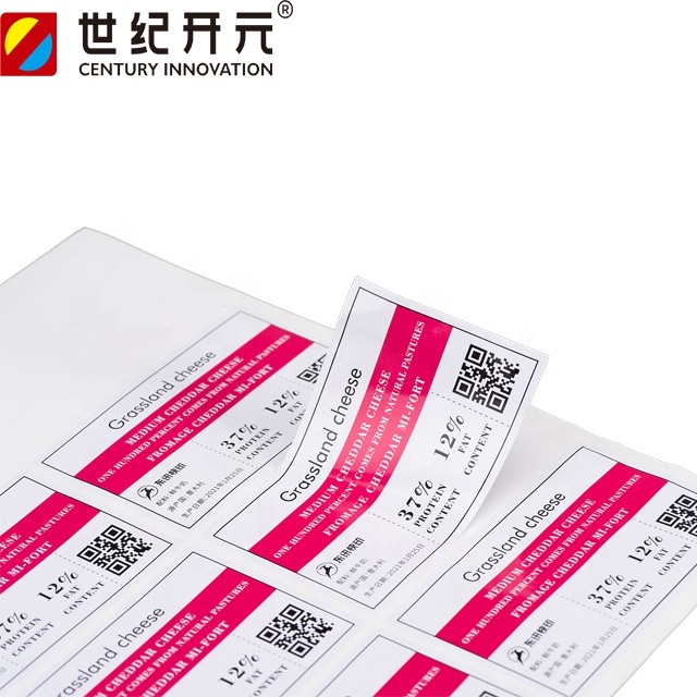 Customized Printing Metal Security Label logo