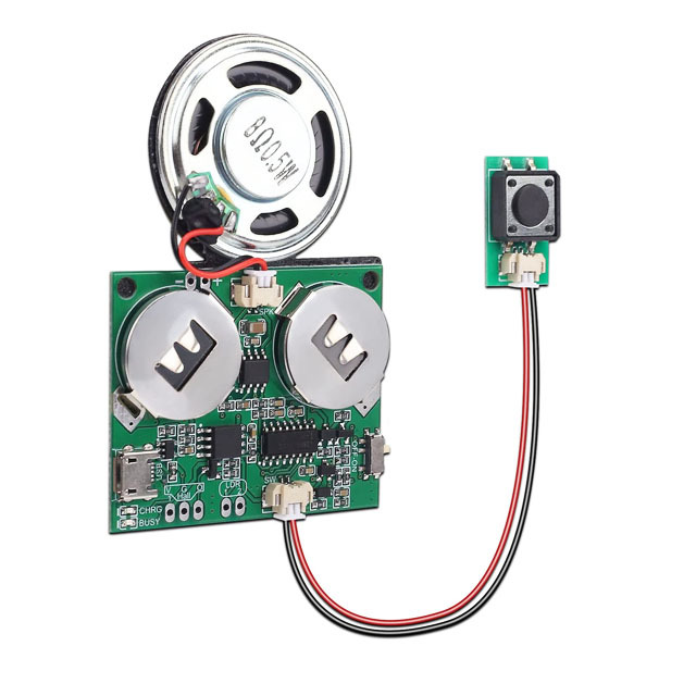Sound Module,Programmable Sound Chip for Greeting Card 8M USB Charging Sound Board for DIY Creative Gifts