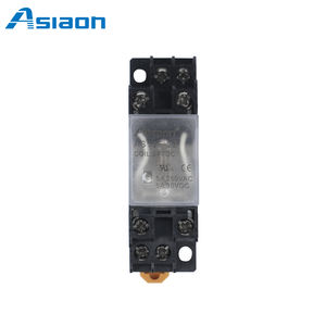 ريلاي كهربائي صغير آسياون AS13F 2Z بـ 8 أطراف DPDT منخفض الطاقة 5 أمبير 5 فولت 12 فولت 24 فولت 250 فولت تيار متردد/مستمر مع حماية بالإيبوكسي - Product Image 6