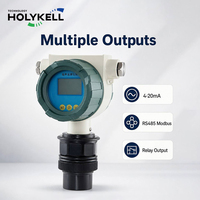 Holykell Ultraschall-Füllstandsensor mit 5m bis 60m Reichweite für Kontaktloses Überwachungssystem für Dieselkraftstofftanks, Hydrauliköl und Flüssigkeiten