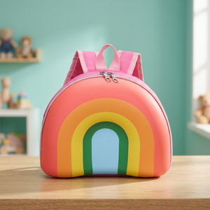 Hardshell Rainbow <b>Backpack</b>/Kindergarten Schoolbag for Boys and Girls Made in China - Product Image 3