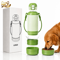 Bouteille d'eau isotherme NicePets pour la randonnée, pour chien et chat |   Bouteille de voyage isotherme en acier inoxydable 32 oz anti-fuite |   Accessoires pour animaux de compagnie pour le camping en plein air