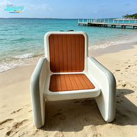 Jooloog Nouveauté Canapé Gonflable Technologie DWF Chaise Flottante Gonflable Chaises Gonflables