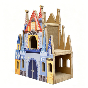 Dream Castle <b>Cat</b> Tree Customization, Wear-resistant, Debris-free Vertical <b>Cat</b> <b>Scratch</b> <b>Post</b> Manufacturer, Bulk Pet Supplies - Product Image 2