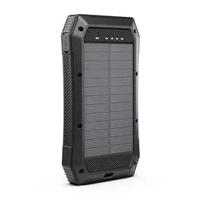 ES965S شاحن portatil 20000 البنوك الطاقة المحمولة اللاسلكية تجدد powerbank شاحن شاحن يعمل بالطاقة الشمسية قوة البنك solare 20000 mah