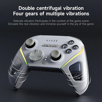 AJAZZ GP100/NS/PS Pengontrol Nirkabel Tombol Mekanis Hall Trigger Getaran Ganda Gamepad Gaming untuk Nintendo Switch PC Ponsel