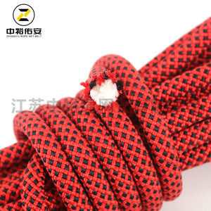 Corde de sécurité Zhongyu 10,5 mm en polyester statique, capacité de charge 2300 kg, pour travaux en haute altitude et sauvetage - Product Image 2