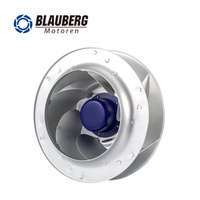 Ventilateur de salle de bain Blauberg 355 mm à roulements radiaux, sans balais, EC, IP55, étanche, certifié CE, à pales courbées vers l'arrière, monté sur conduit