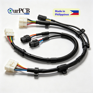 High <b>Power</b> <b>DC</b> Wire Harness Assembly Custom Battery <b>Cable</b> Harness for Solar Energy Storage Systems ISO9001 RoHS Certified - Product Image 1