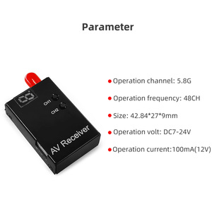 Radiolink ewrf 708r <span class=keywords><strong>5.8G</strong></span> 48ch âm thanh không dây/video FPV receiver module cho rc8x <span class=keywords><strong>Transmitter</strong></span> - Product Image 6