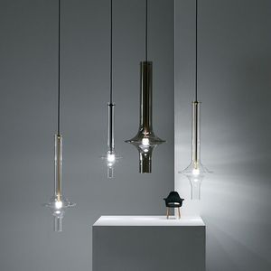 Décoration de restaurant minimaliste nordique, éclairage suspendu design pour chevet, luminaires suspendus, hôtel, verre, LED, lustres modernes - Product Image 5