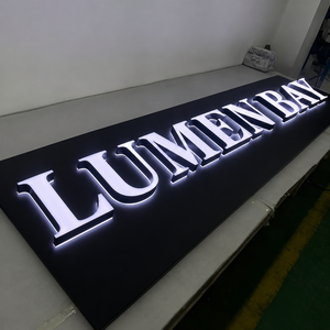 Cosun Lettres 3D LED personnalisées à effet miroir infini, en acrylique lumineux, néon, logo d'entreprise, art pour enseigne publicitaire de bureau et de magasin - Product Image 2