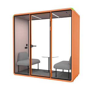 Cabine acoustique insonorisée Open Office pour réunions de groupe - Product Image 3