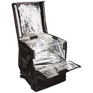 OEM Tas Pizza Termal Tahan Panas, Tas Ransel Pengiriman Makanan Pendingin Kokoh Sepeda Motor Restoran Komersial Kapasitas Besar - Product Image 2