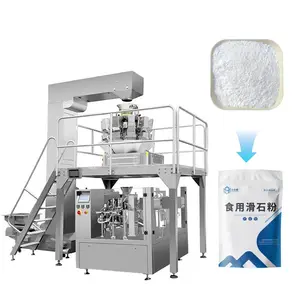 Hot Sale Ziplock Doypack Packaging Machinery Automatic Powder Talcum Powder Filling Packing Machine