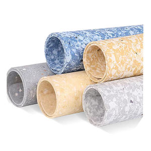 พื้นเรียบแบบม้วน วัสดุไวนิลพลาสติก ทนทาน กันน้ำ เป็นมิตรกับสิ่งแวดล้อม ป้องกันการลื่น เหมาะสำหรับบันไดในห้างสรรพสินค้า ดีไซน์ทันสมัย - Product Image 6