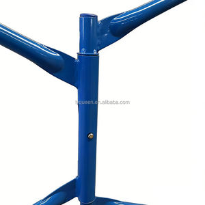 LINYI QUEEN Ponteggio Mobile Portatile in Acciaio da 4 Piedi, Pieghevole, ad Alta Resistenza, Anticorrosione, per Officine e Hotel - Product Image 4