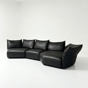 Canapé en forme de pétale, style italien minimaliste, style français, personnalisable, structure tout acier, revêtement en velours chenille, éponge, pour salon - Product Image 6