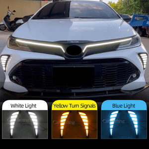 Luz LED de circulación diurna para Toyota <span class=keywords><strong>Corolla</strong></span> <span class=keywords><strong>GR</strong></span> <span class=keywords><strong>SPORT</strong></span> 2021 <span class=keywords><strong>2022</strong></span>, indicador amarillo de señal de giro, parachoques, DRL, lámpara antiniebla - Product Image 5