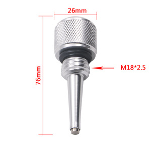Hoso Racing Aluminum Oil Dipstick M18x2.5 Magnetic <b>Generator</b> Parts For <b>Gasoline</b> <b>Generator</b> - Product Image 4